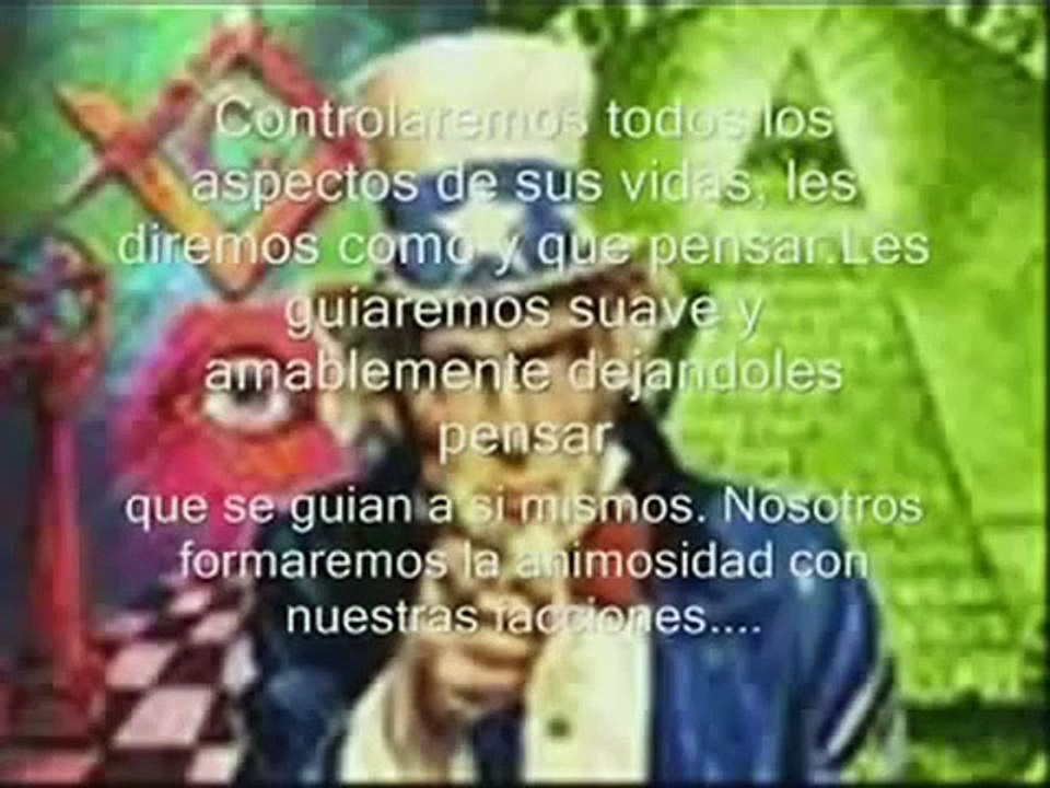 Los demonios illuminati gobiernan el mundo, pacto bilderberg.