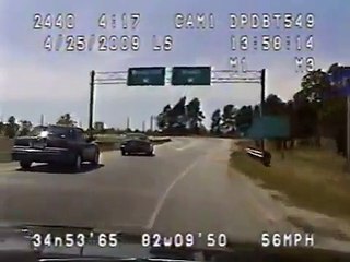 Dash Cam Police - 111 mph car chase on Highway 101 - 01-06-2010