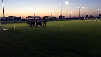 América entrena previo al partido del Campeón de Campeones.