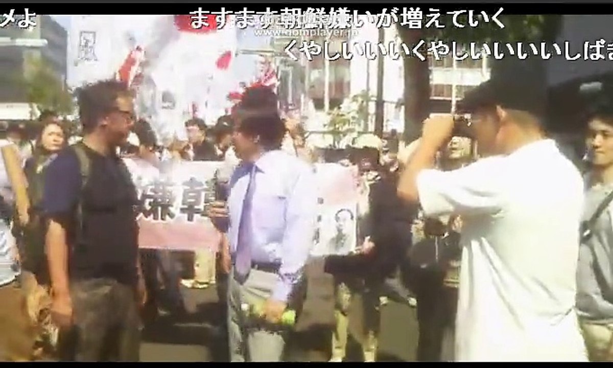【ニコ生】「在特会」桜井誠6/8　2015大嫌韓デモ in 札幌【2015年7月5日】