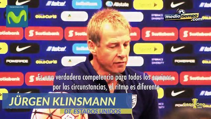 Somos el equipo a vencer: Klinsmann