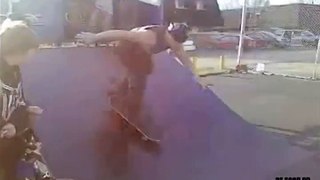 Double Skateboard FAIL