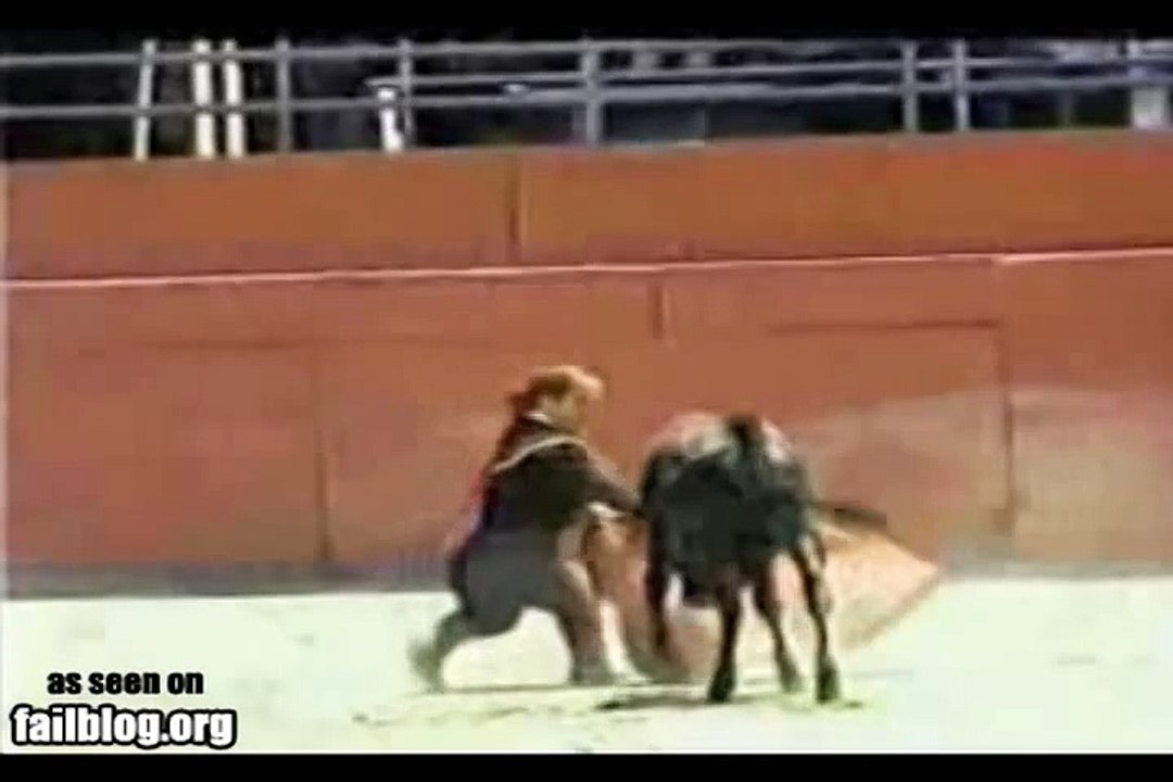 Bullfighter Fail