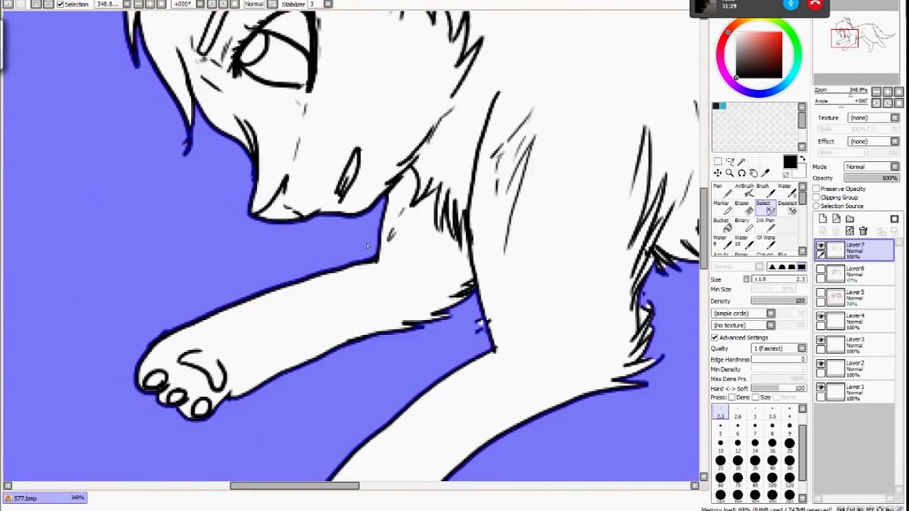 Ashfur's Death Speedpaint [Warrior Cats]