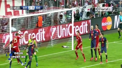 Download Video: أهداف مباراة بايرن ميونيخ 4 - 0 برشلونة (23/4/2013) تعليق عصام الشوالي [HD]