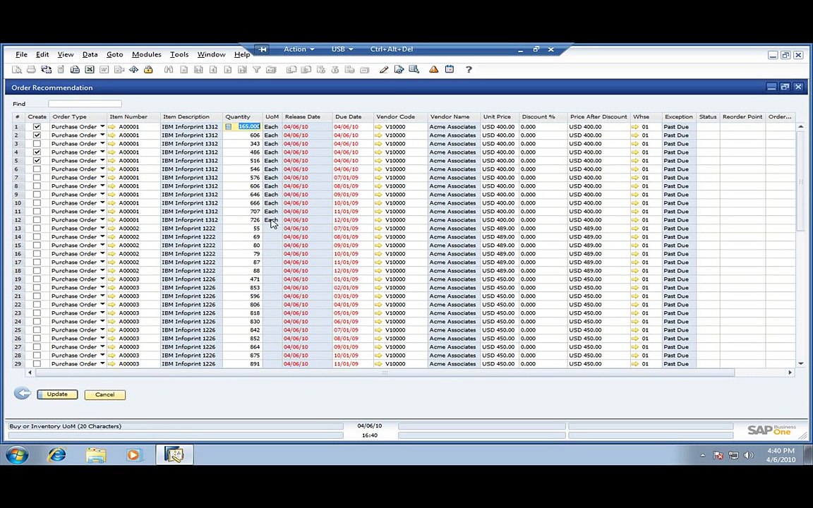 Supply Chain Management | SAP Business One