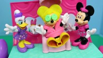 Mickey Mouse Gets a Makeover in the Salon in the Sky Jet by Minnie Mouse and Daisy Duck