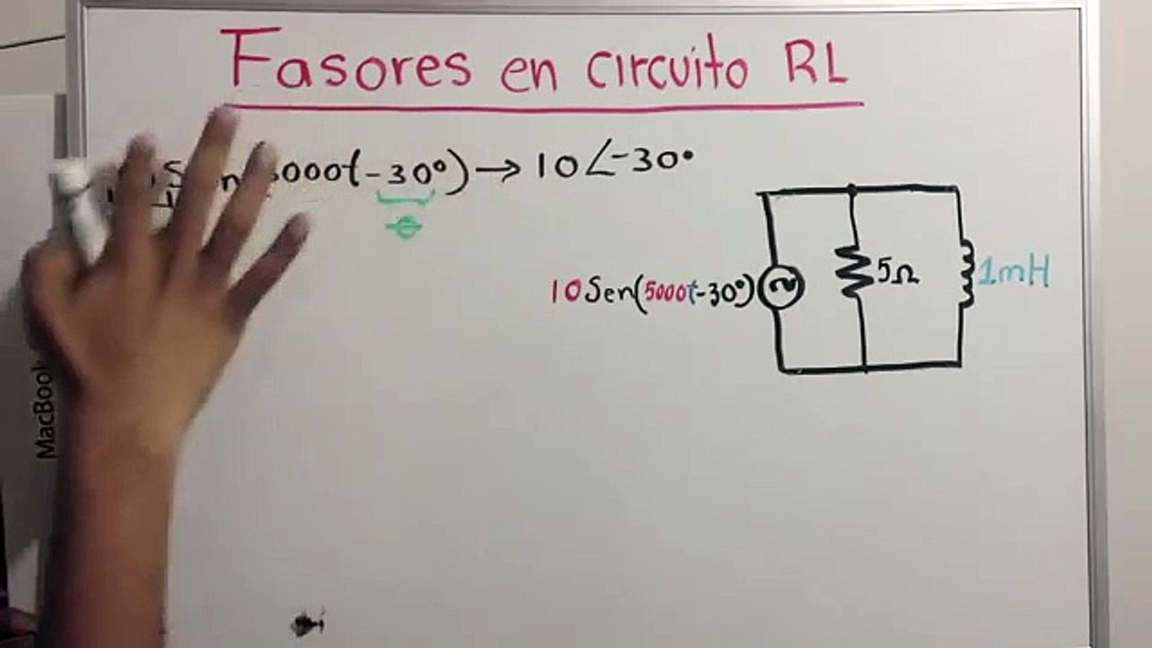 Fasores en circuitos RL (II)