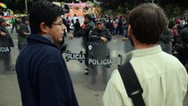 Fanaticos Religiosos en la Marcha por el Orgullo TLGBI en Lima 2014