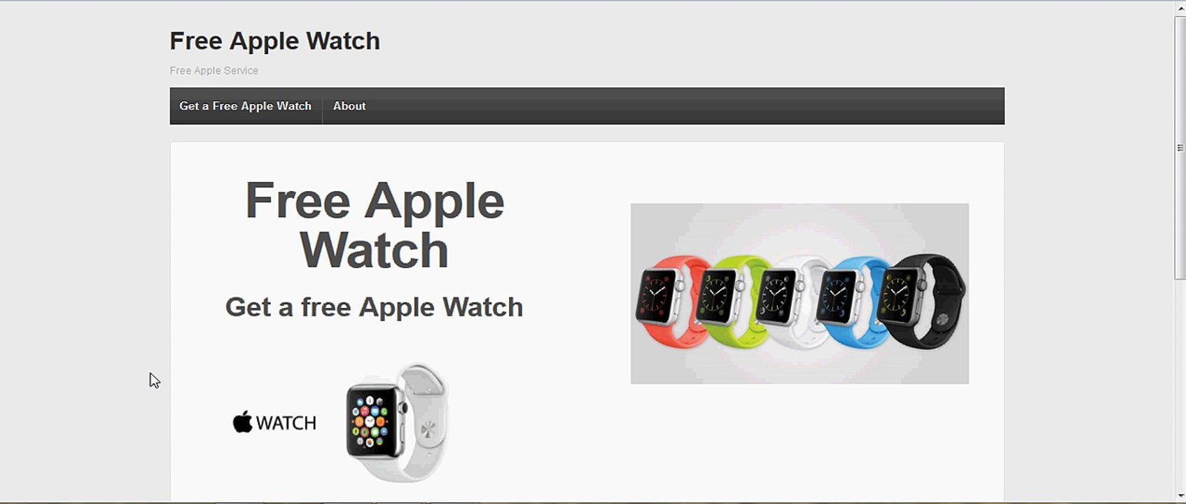 Free Apple Watch 2015