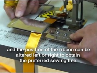 Rosette Ribbon Box Pleating Machine.wmv