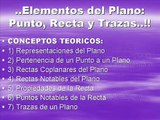 Geometría Descriptiva: 17-PLANO en el ESPACIO --  Elementos !!