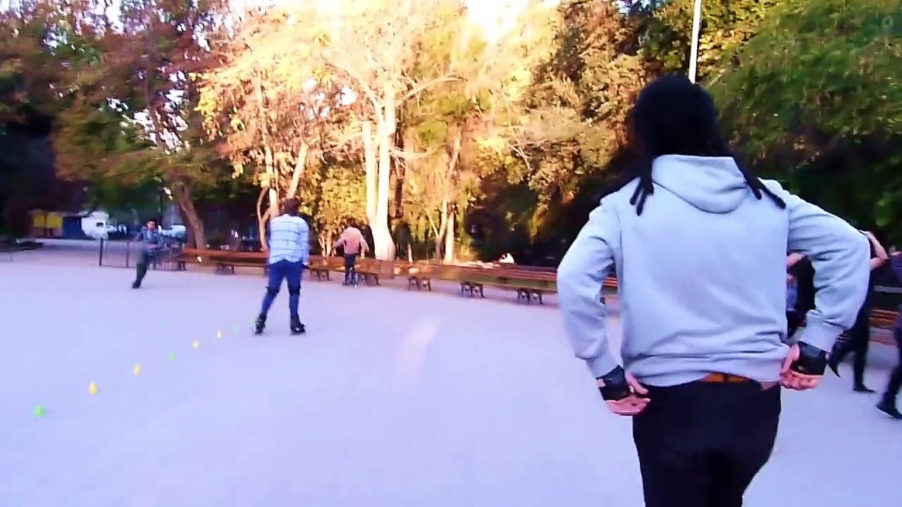Patinando en borja