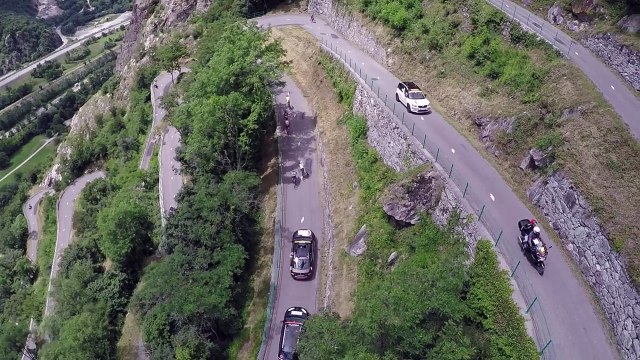 Les spectaculaires lacets de Montvernier