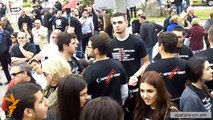 Voice of America Feature on the Armenian Genocide Protest