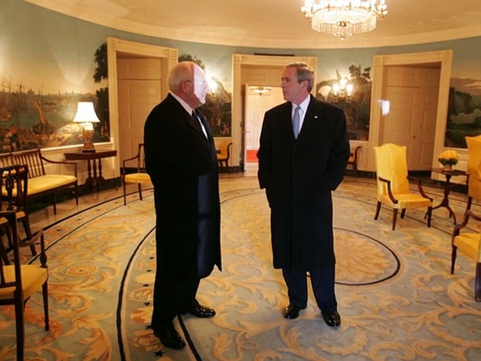 Those new Bush and Cheney pictures meet Darth Vader