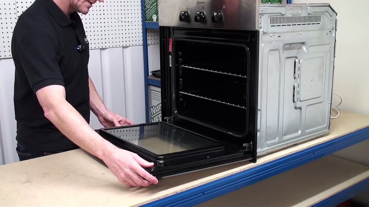 How To Replace The Door Glass On An Oven