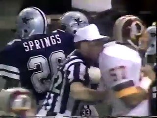 Darrell Green runs down Tony Dorsett - MNF 1983