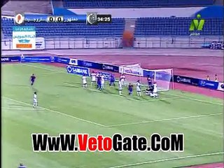 "اسامه محمد"يتقدم بالهدف الاول بتروجيت فى العاب دمنهور