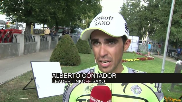 Cyclisme - Tour de France - 16e étape : Contador «On a essayé d'animer la course»