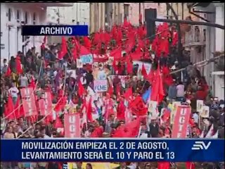 Movilizaciones nacionales se van encaminando