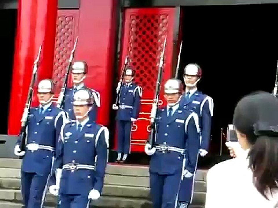 【台北（台湾）】忠烈祠と衛兵交替式の風景　後編
