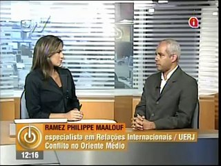 Entrevista com o professor Ramez Philippe Maalouf sobre o Massacre em Gaza