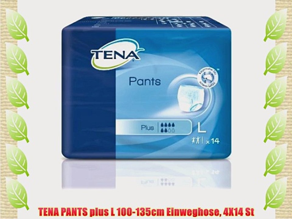 TENA PANTS plus L 100-135cm Einweghose 4X14 St