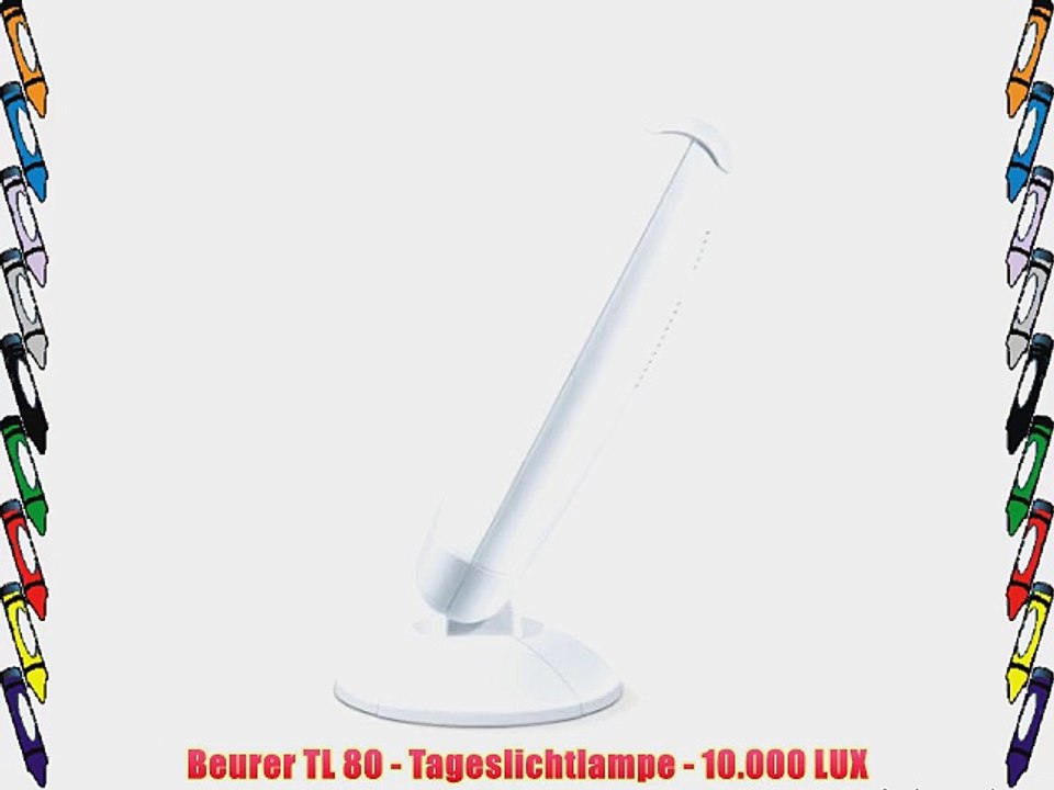 Beurer TL 80 - Tageslichtlampe - 10.000 LUX