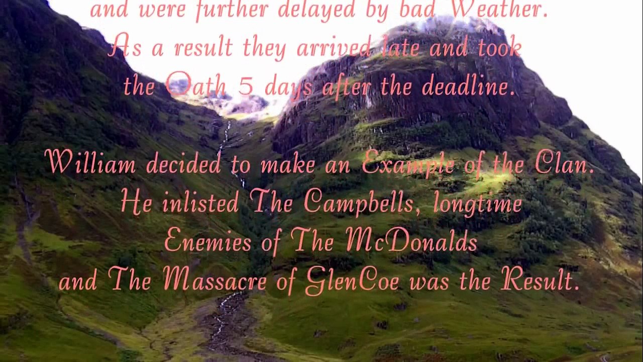 The Glencoe Massacre