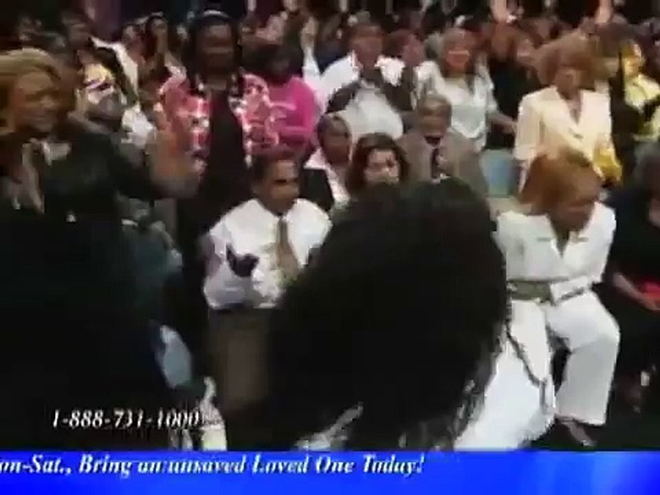 Juanita Bynum preached on TBN 2
