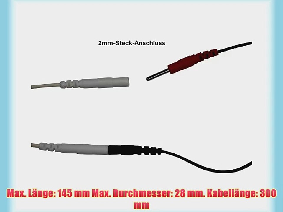 Vaginalsonde f?r TENS EMS Reizstromger?t mit 2mm-Anschluss Beckenboden-Muskulatur-Stimulation