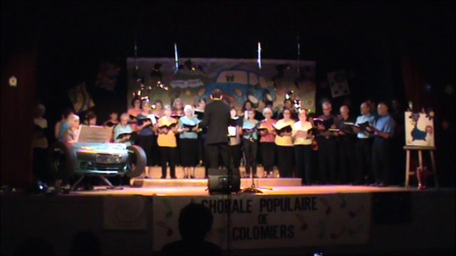 Plantation par la chorale populaire de Colomiers salle gascogne 2015