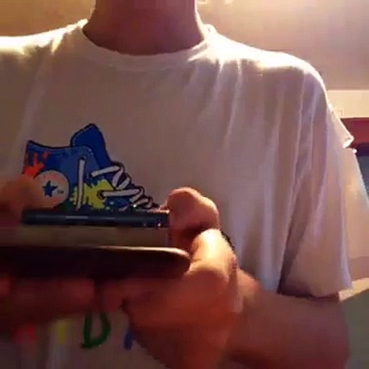 Props and mayhem By Pierce The Veil on a Kalimba.
