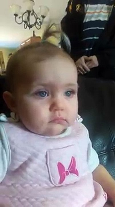 Very Funny Cute Baby Try to Sleep (Julie's Baby)