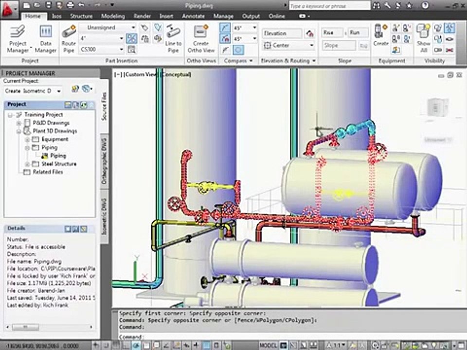 AutoCAD Plant 3D   Isométricos