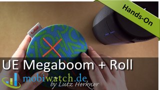 Ultimate Ears Megaboom + Roll: Die neuen Bluetooth-Boxen im Video-Test