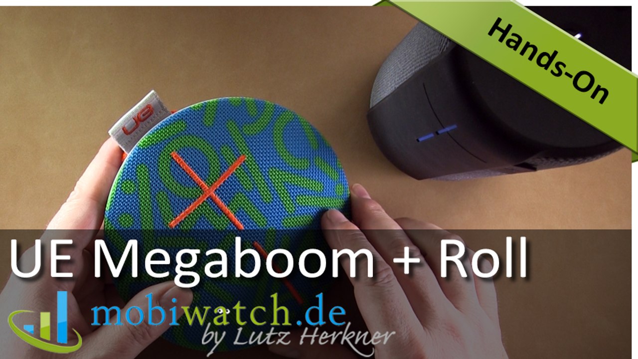 Ultimate Ears Megaboom + Roll: Die neuen Bluetooth-Boxen im Video-Test