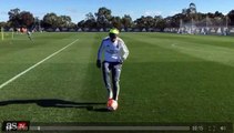 Jesé y su show mágico de filigranas en el entrenamiento