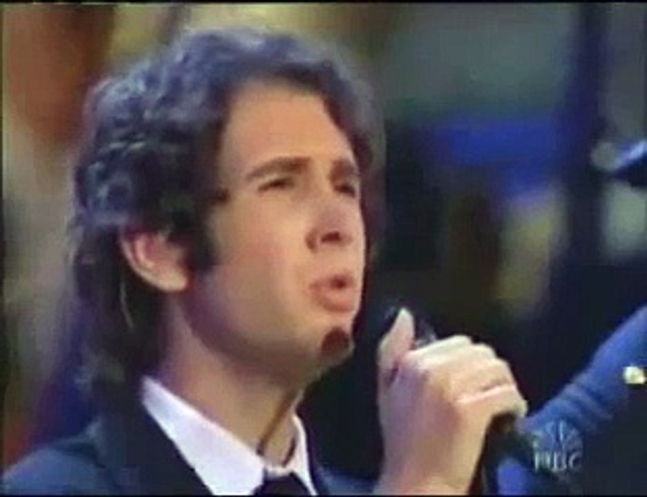 Josh Groban America's National Anthem