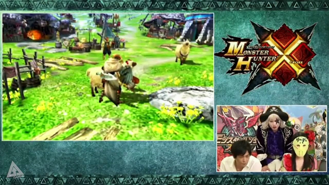 Monster Hunter X Gameplay Part 1  Monster Hunter Cross