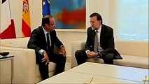 Notas de Protocolo en la recepción al presidente de Francia François Hollande
