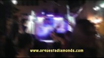 ORQUESTA DIAMONDS EN LAS FIESTAS DE VALLADA.MOROS Y CRISTIANOS. VERBENA. ORQUESTA DE BAILE. FIESTAS