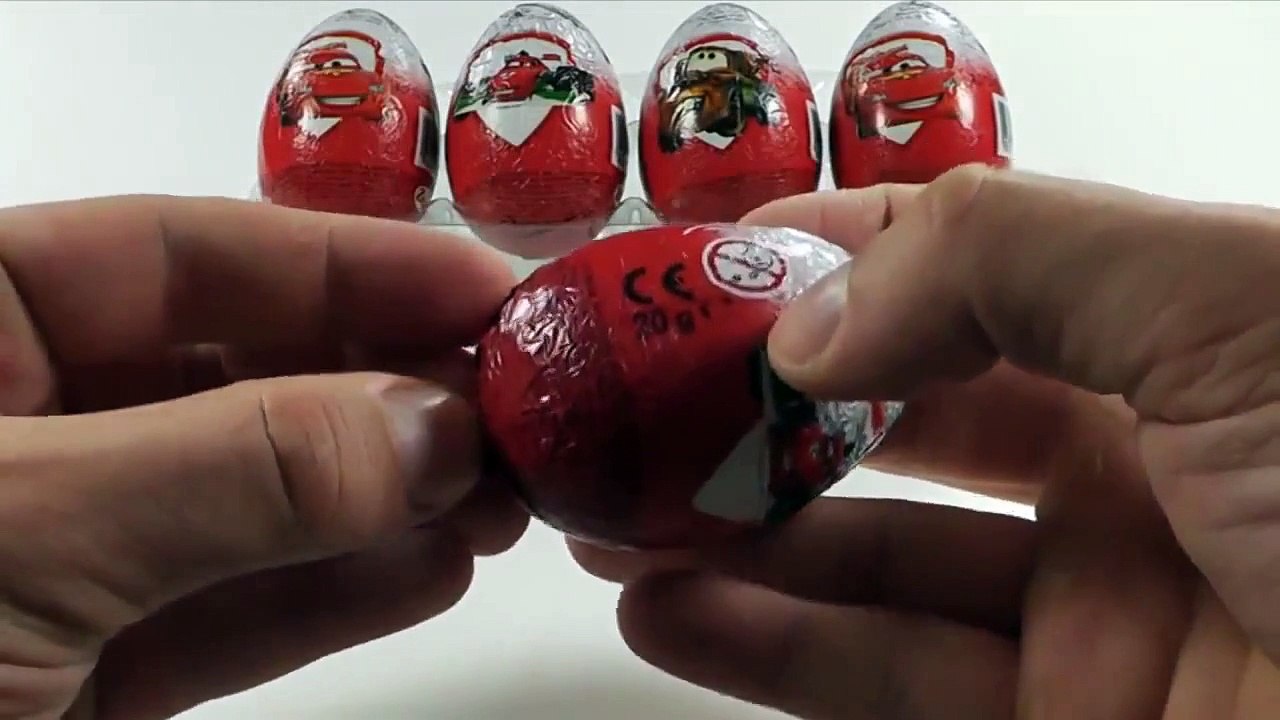 3 Huevos Sorpresa GIGANTES de Peppa Pig, Disney-Pixar Cars 2 y Princesas Disney
