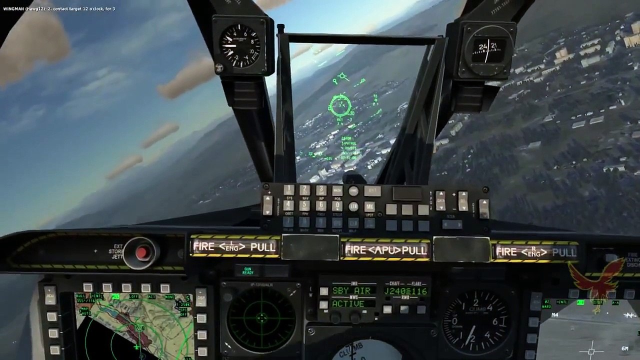 DCS World 2 - Free Black Sea  Map - 60 FPS