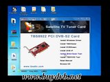 Use DVB-S2 PCI TV Tuner Card TBS8922 to watch satellite TV on Windows Media Center