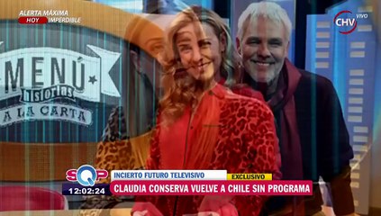 El incierto futuro laboral de Claudia Conserva tras fin de programa que conducía