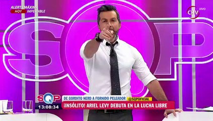 Este fue el cambio físico de Ariel Levy que lo llevó a participar de la lucha libre