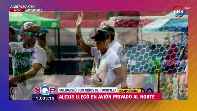 Alexis Sánchez realizó campeonato de fútbol y compartió con niños de Tocopilla