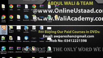 XAMPP Installation for WordPress in Urdu/Hindi 1/2